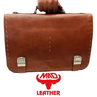 کیف اداری چرم ماد مدل 422 MAD Leather
