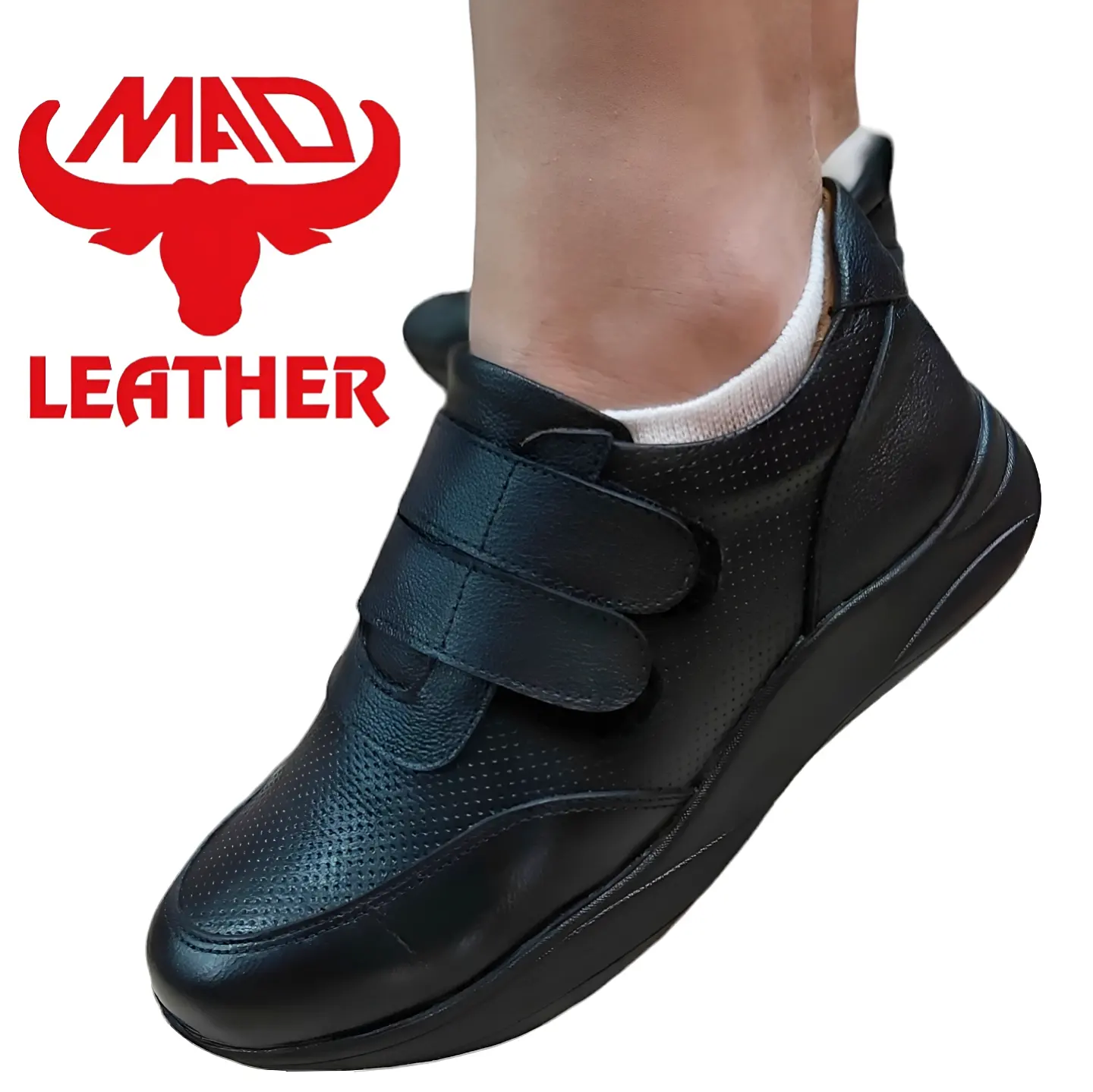 کفش اسپرت زنانه چرم ماد مدل 1105 MAD Leather 