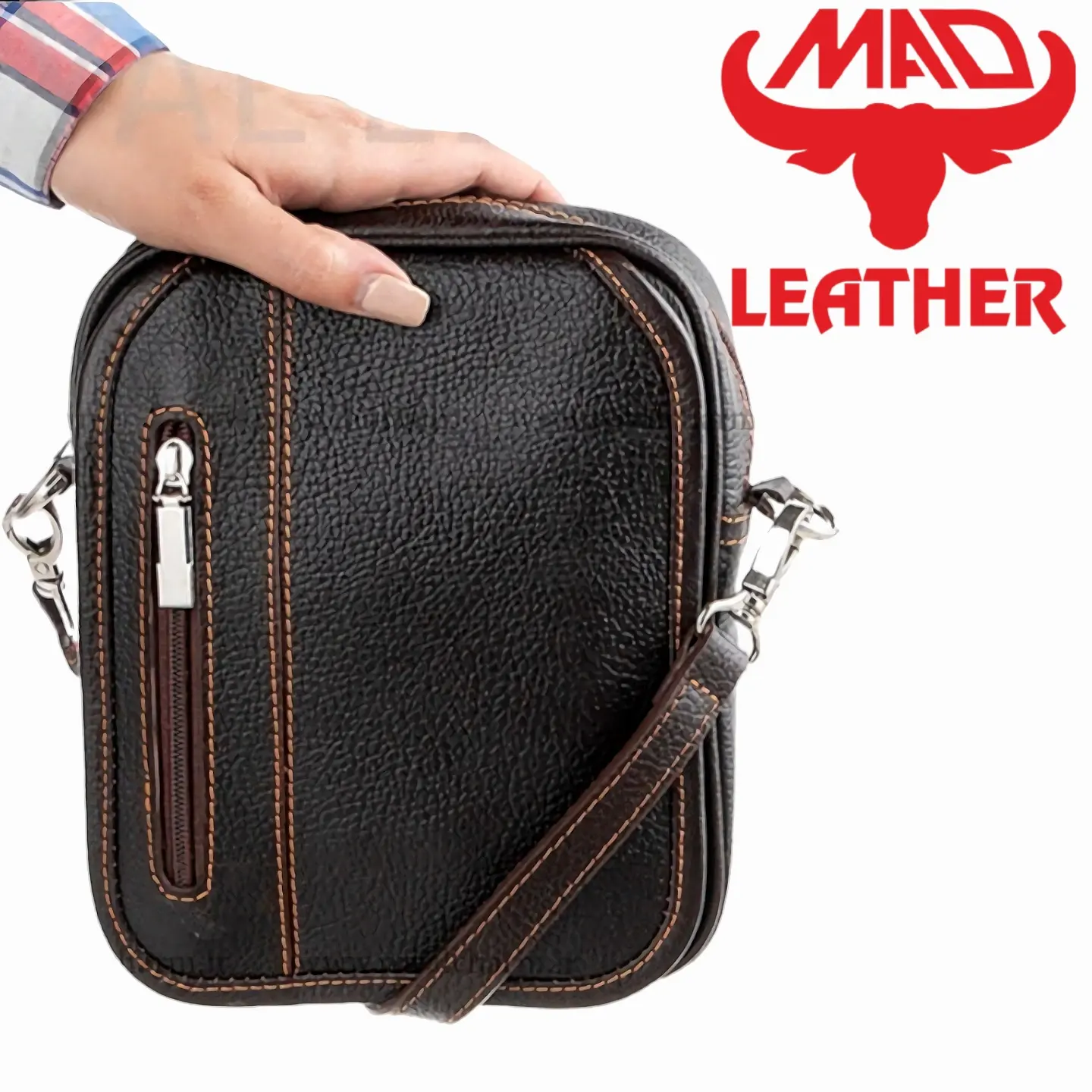 کیف دوشی چرم ماد کد 138 MAD Leather 