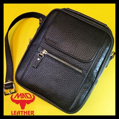 کیف دوشی مردانه چرم ماد مدل 161 MAD Leather 