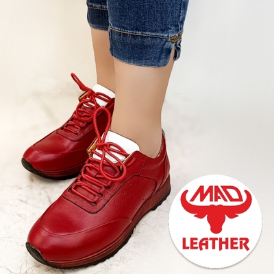 کفش اسپرت زنانه چرم ماد مدل 1025 MAD Leather
