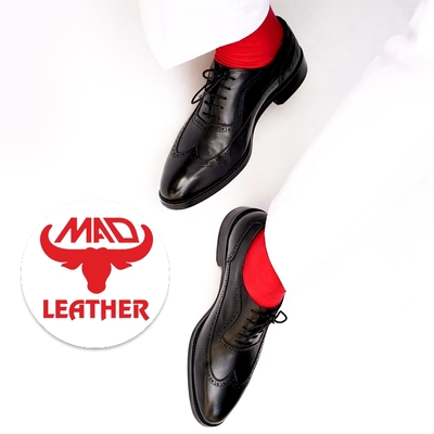 کفش مجلسی مردانه چرم ماد مدل اچ H MAD Leather 