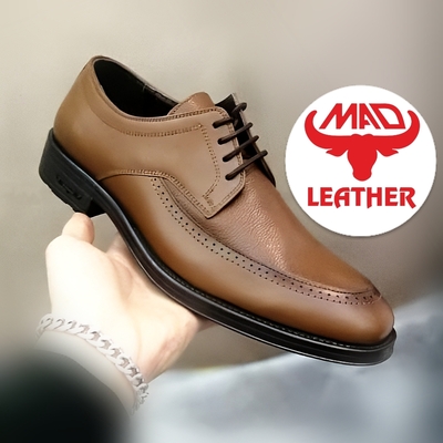 کفش مجلسی مردانه چرم ماد مدل ساعتی بندی MAD Leather