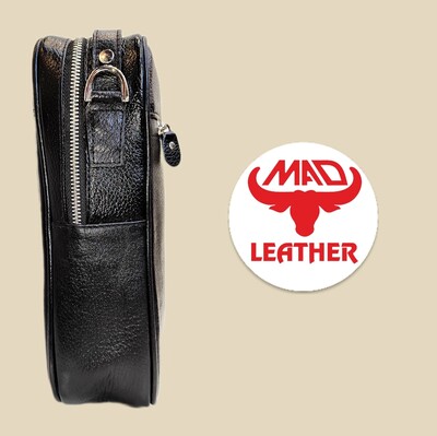 کیف دوشی مردانه چرم ماد مدل ۱۲۶ MAD Leather