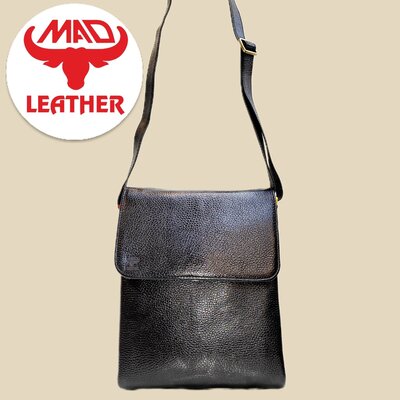 کیف دوشی مردانه چرم ماد مدل ۱۶۲ MAD Leather